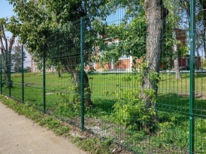 3D заборы для школы 90 метров фото в Жилёво