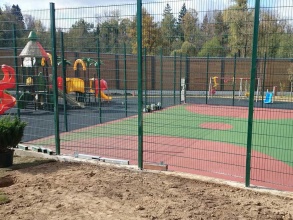 Забор на детскую площадку 50 метров фото в Жилёво